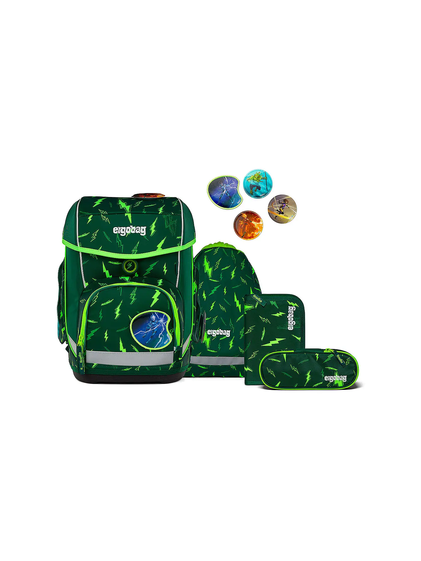 ERGOBAG | Schultaschen Set 5tlg CUBO | 